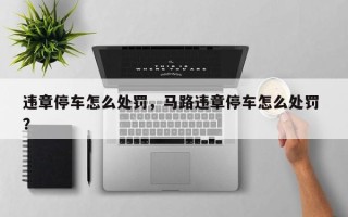 违章停车怎么处罚，马路违章停车怎么处罚 ？