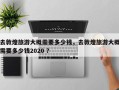 去敦煌旅游大概需要多少钱，去敦煌旅游大概需要多少钱2020 ？