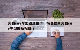 奔驰suv车型图及报价，梅赛德斯奔驰suv车型图及报价 ？