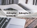 大众sagitar，大众sagitar什么车多少钱 ？