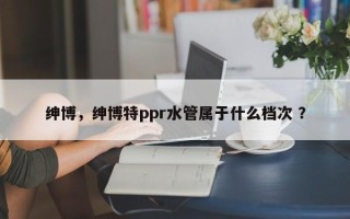 绅博，绅博特ppr水管属于什么档次 ？