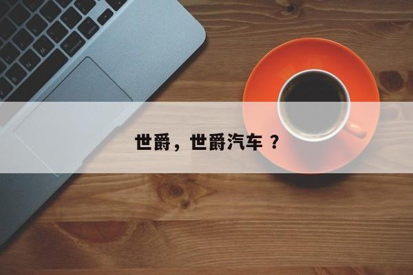 世爵，世爵汽车 ？-第1张图片-二手车资讯网